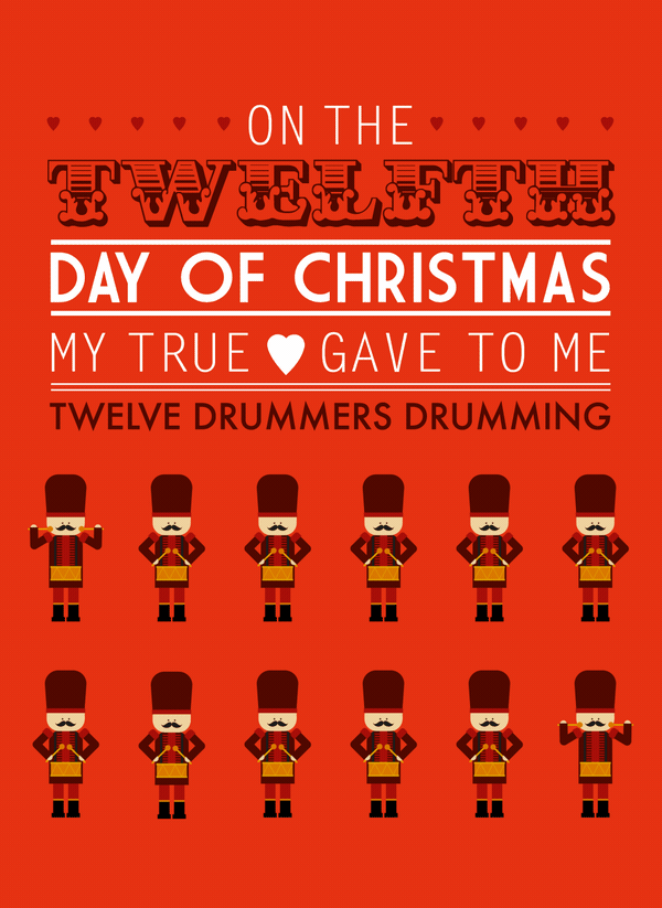 12 drummers